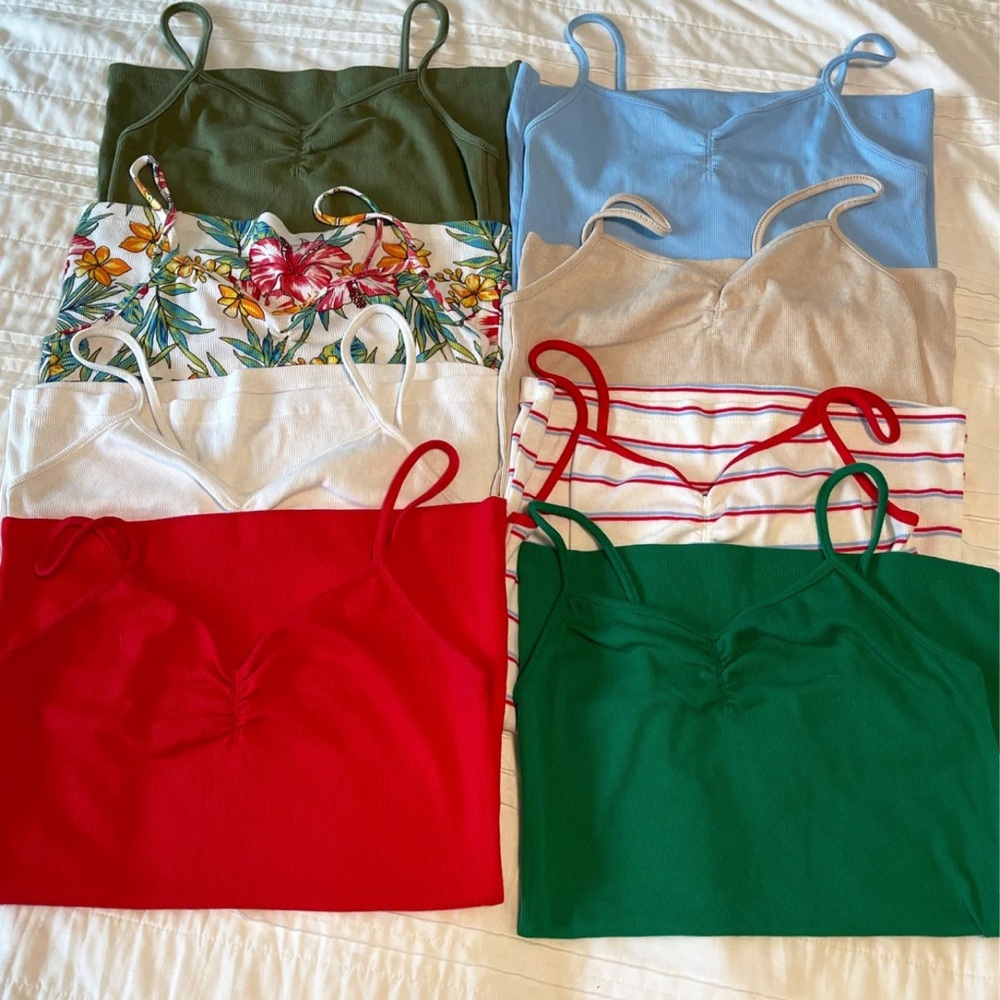 No Boundaries Medium Cami/tank lot of 8